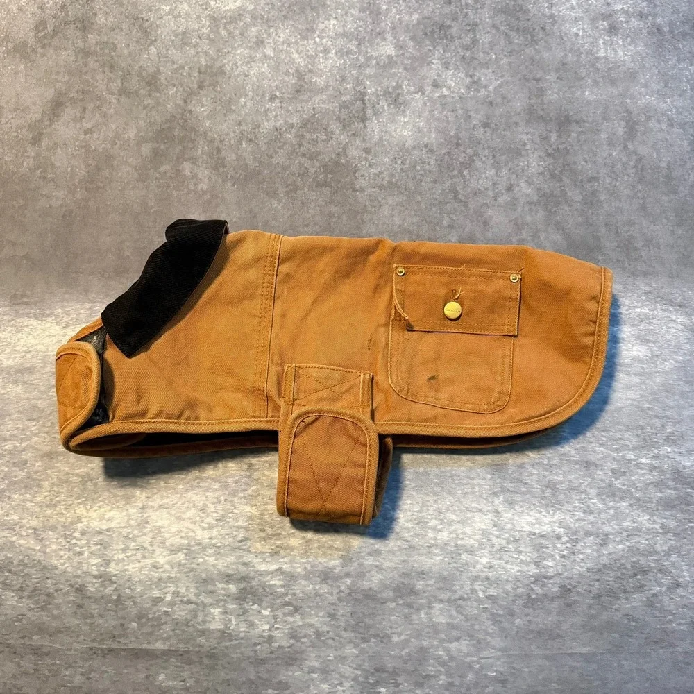 Carhartt Dog Chore Coat Carhartt Brown Canvas Quilted Lining Medium